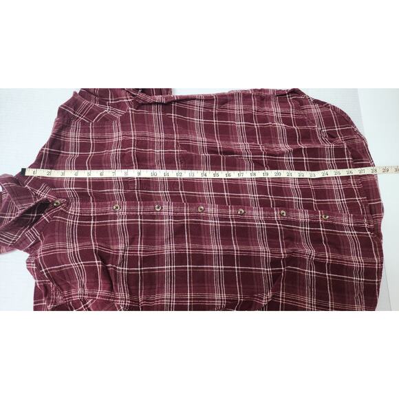 Sonoma Soft Flannel Shirt Womens Small Long Sleeve Button Down Plaid Pocket - Picture 5 of 12